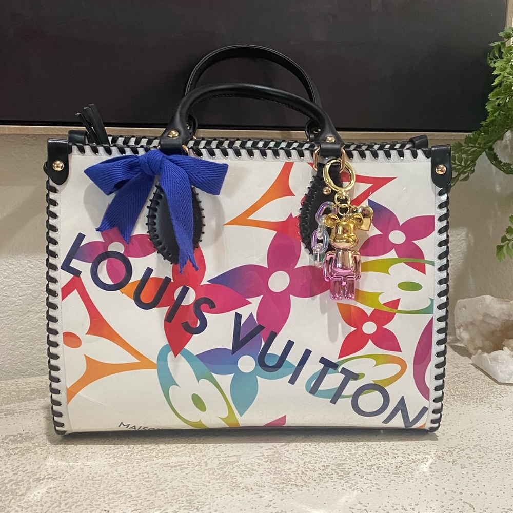 LOUIS VUITTON Up Cycled / Repurposed Limited Edition Paper Shopping Bag Tote